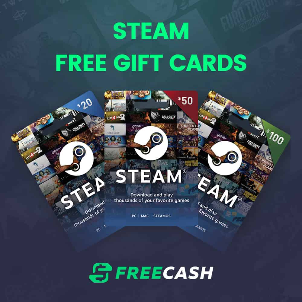 Kostenlos zu Steam Wallet Codes kommen (und Lieblingsspiele gratis erhalten)