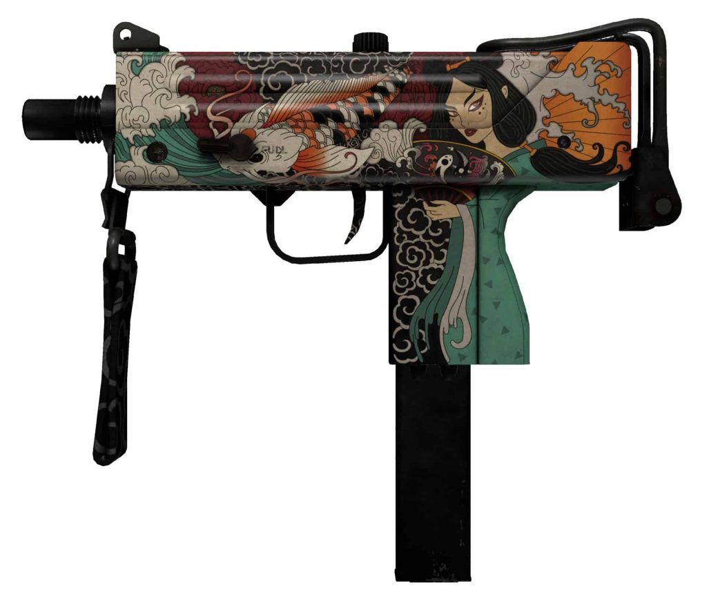 A truly beautiful hand-painted skin.