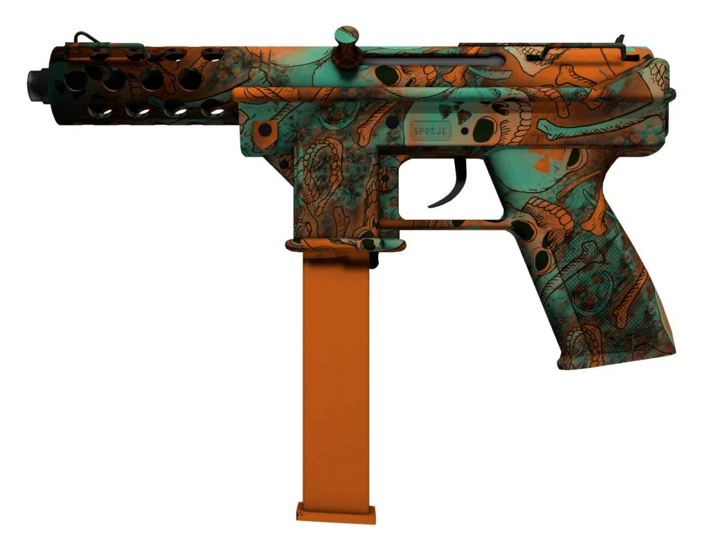 The same pattern is also featured on some other weapons.