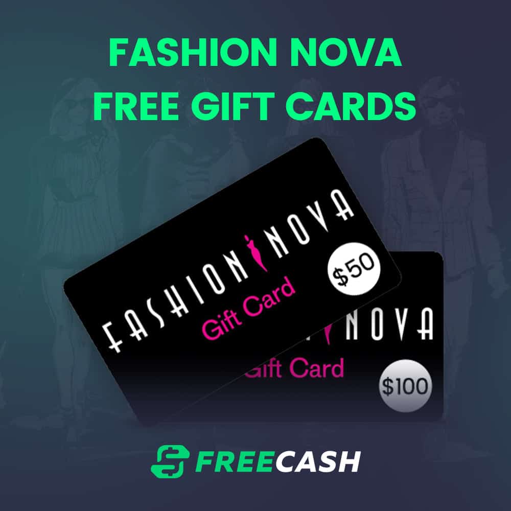 How To Get Fashion Nova Gift Cards For Free - Freecash