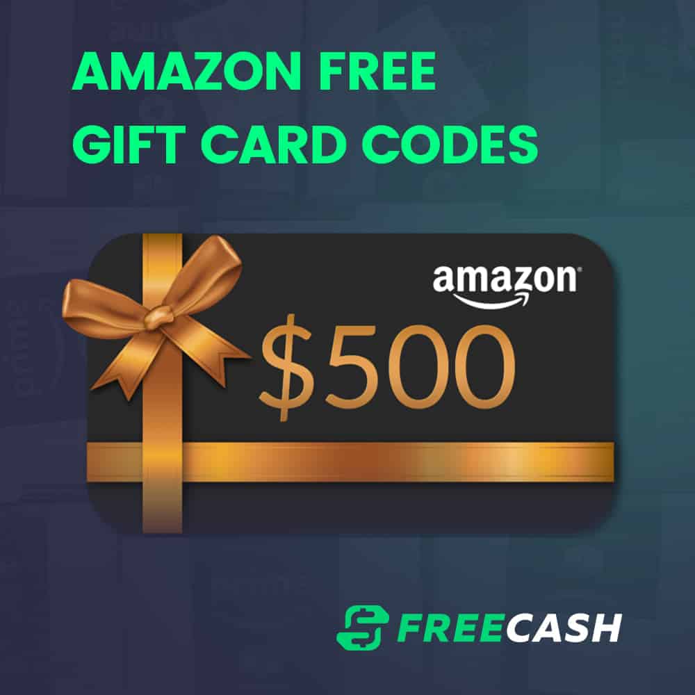 How To Get Amazon Gift Card Codes For Free (Updated) - Freecash
