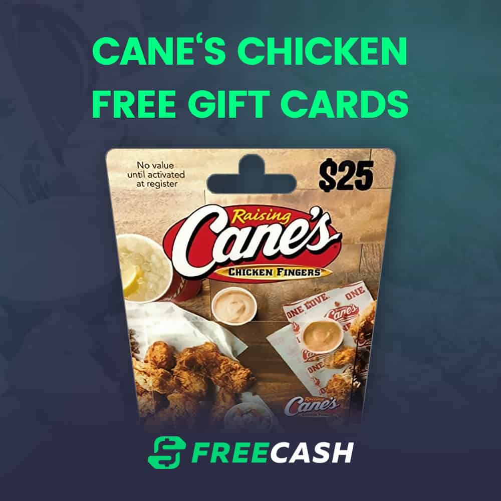 Raising Cane's Gift Card