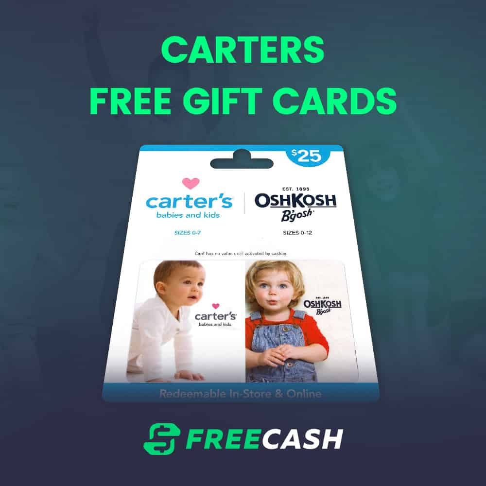 How to Get a Free Carter’s Gift Card
