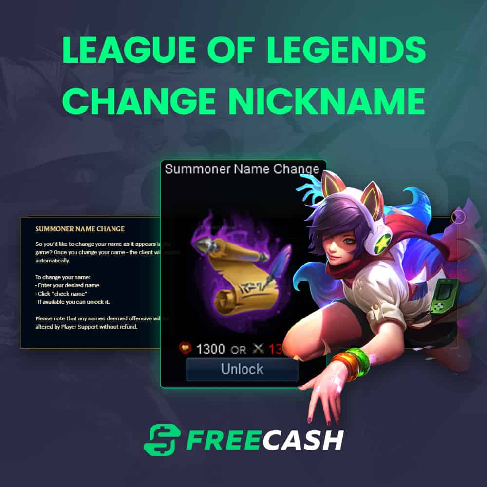 Rebrand Yourself: A Guide to Changing Your League of Legends Nickname