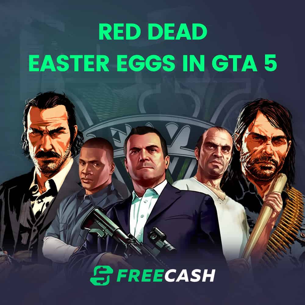 10 Red Dead Easter Eggs in GTA 5 (The Hidden Secrets)