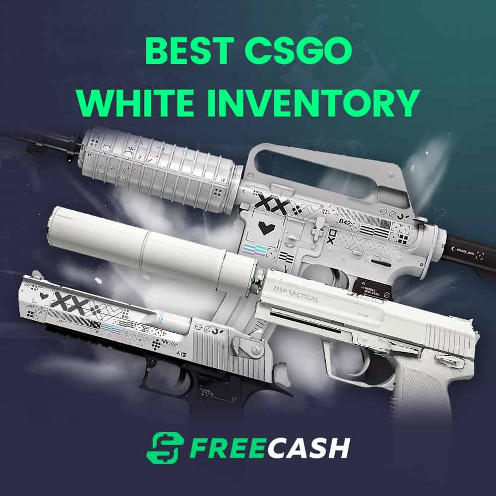 Pristine Perfection: The Best White CS:GO Inventory Skins