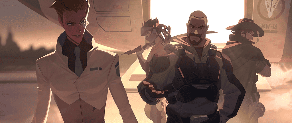 overwatch animated short depicting the Venice incident