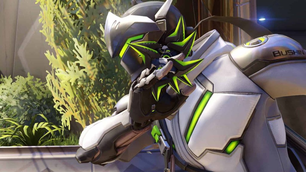 Genji, the rogue ninja who is now a part of Overwatch.