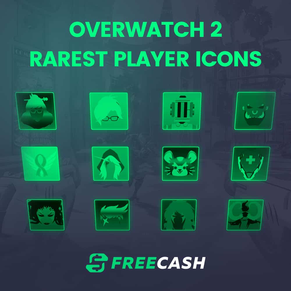 Exclusive and Elusive: The Top Rarest Player Icons in Overwatch 2