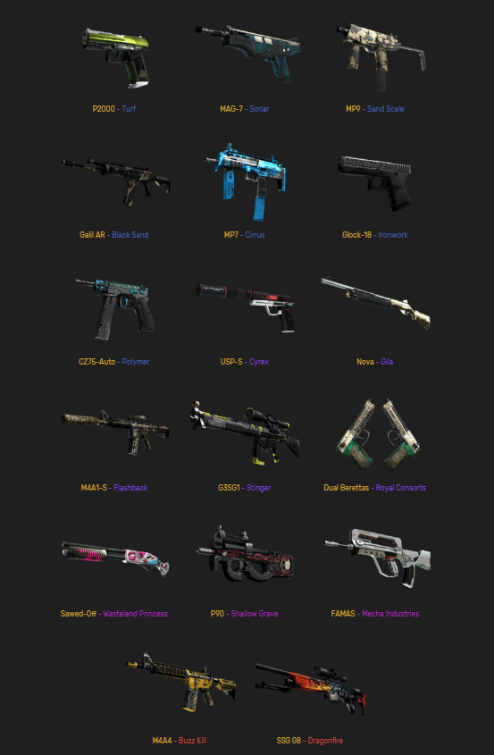 Glove Case weapon skins