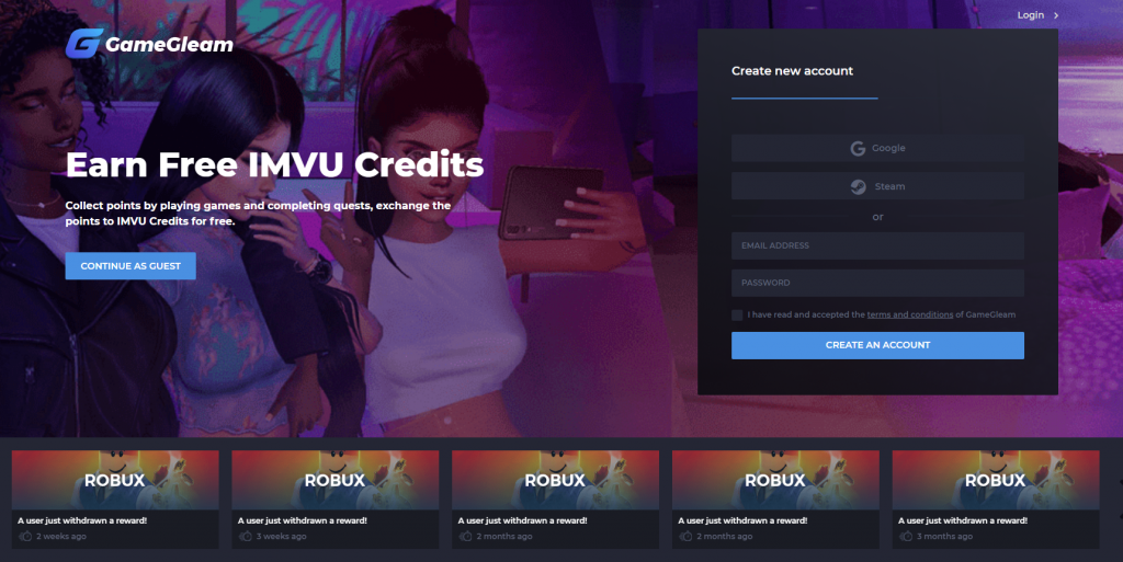 App Insights: Walkthrough for Emporium IMVU Badges Next Credits