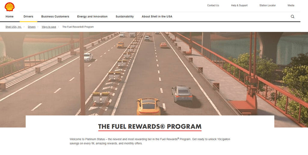 Shell Gas Reward Program