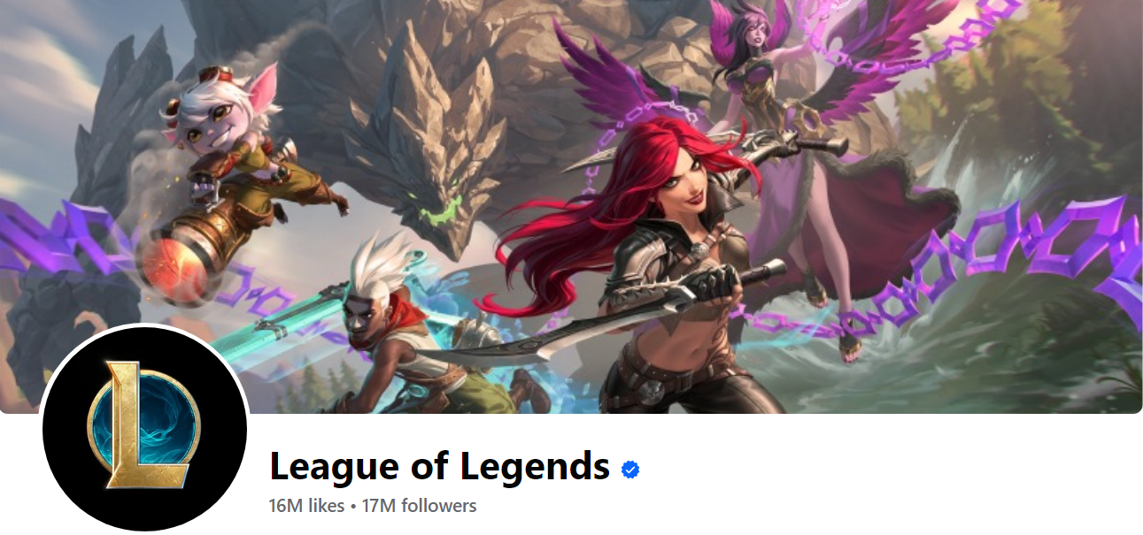 League of Legends facebook