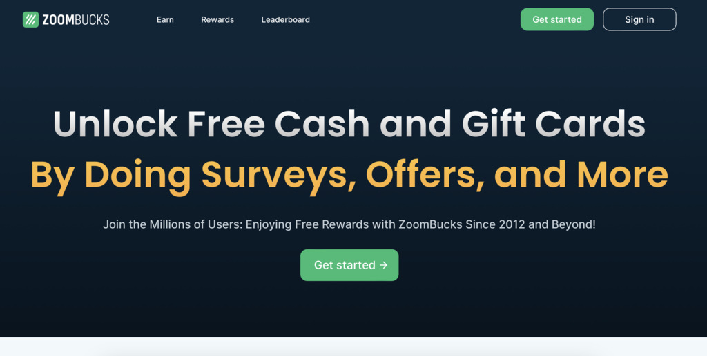 Zoombucks Surveys