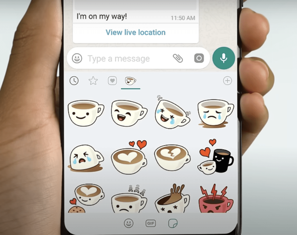 WhatsApp stickers