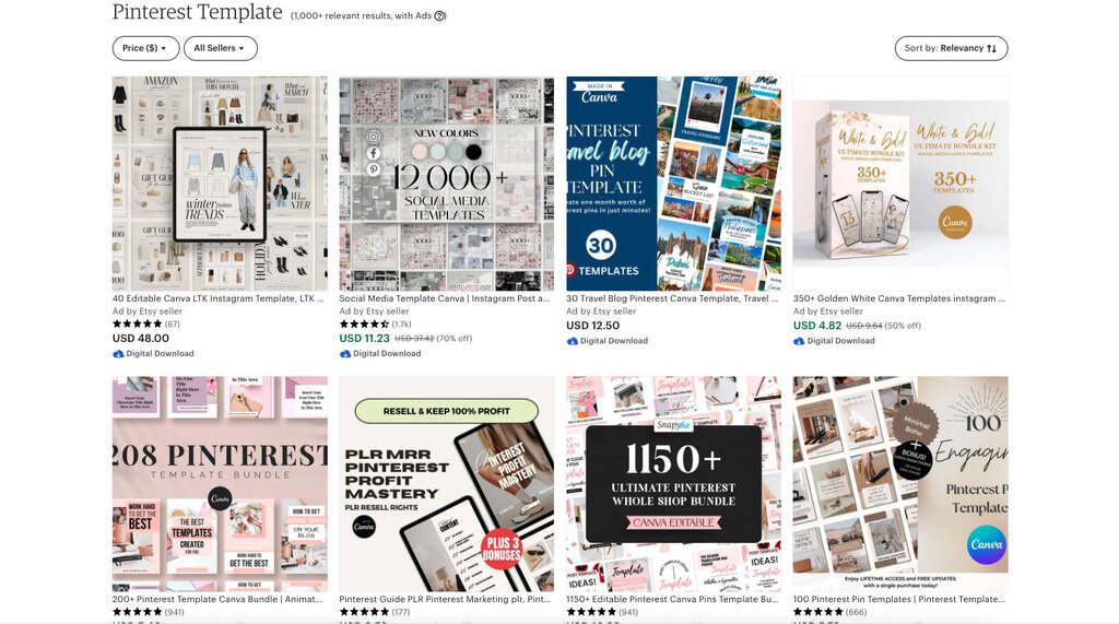 Pinterest Templates