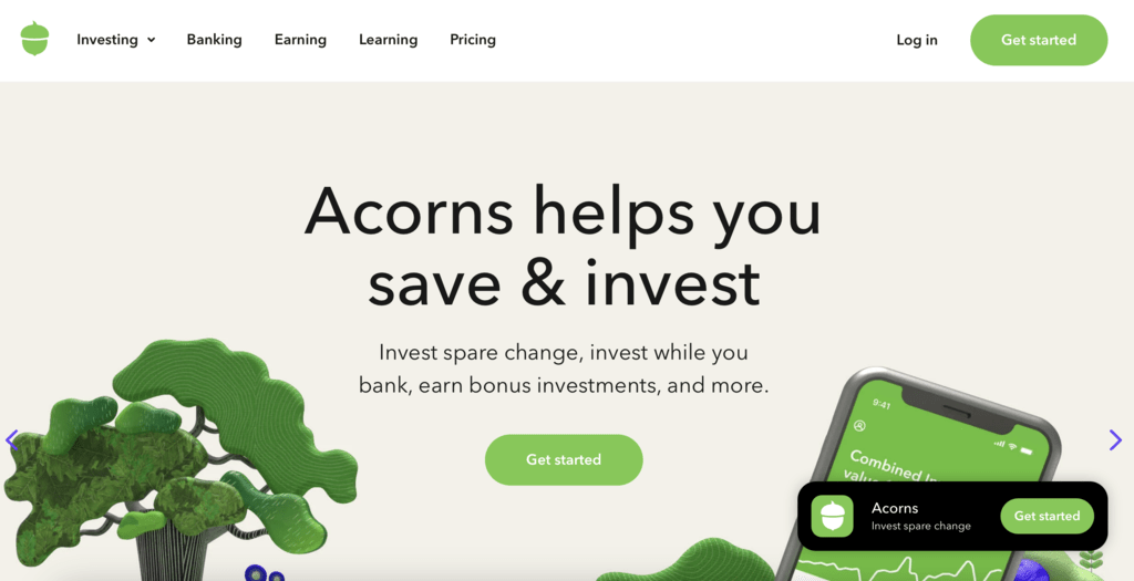 Acorns Investing