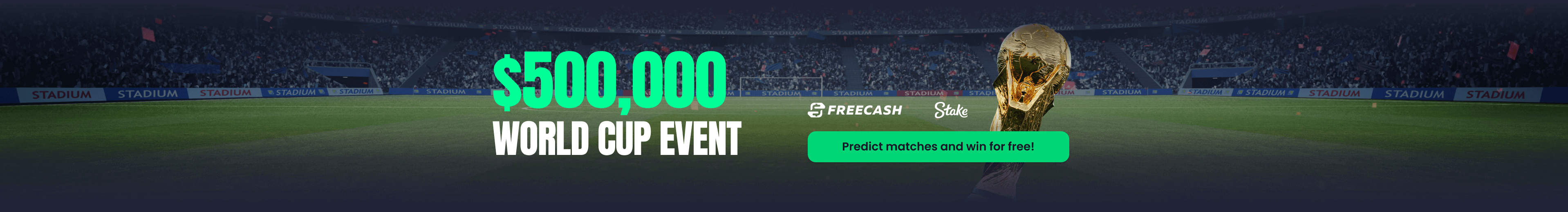 FreeCash Worldcup 2022 Event